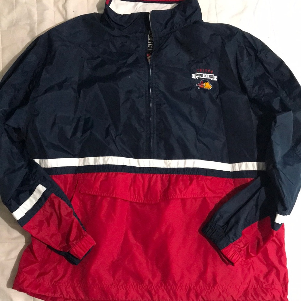 Vintage Pullover Rainbreaker Half Zip Men’s Large